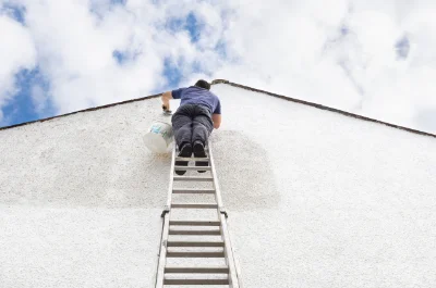 Peinture extérieure à la Haie-Traversaine — façades et ravalement